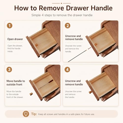 Narrow Nightstand with 4 Drawers, 7.9" Solid Wood Narrow Bedside Table Walnut with Open Shelf & Cable Hole, Modern Night Stand Slim Bedside Table for Bedroom(Fully Assembly) - color: Walnut