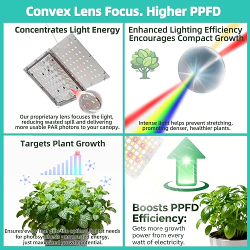 Under Shelf Grow Light, Stick On LED Plant Light, Indoor Plants with Timer | USB Powered Under Cabinet Grow Light, Full Spectrum 3500K High PPFD Puck Light for Shelves, Terrarium & Indoor Plants - size: 1 Head 1 Pack Plus