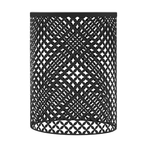 Outdoor Side Table, 3PCS Round Metal Frame Coffee End Tables, Modern Decorative Garden Stool, Multifunctional Nesting Side Table for Garden, Balcony, Cafe, Park, Pool Side (Black)