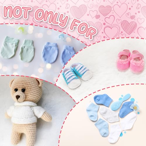 2 Pack Toddler Shoe Organizer for Closet Drawer Foldable Shoe Rack Storage Container 8 Section Baby Soft Fabric Cubby Box 11.02" × 5.91" × 3.94" Nursery Infant Holder with Divider Breathable