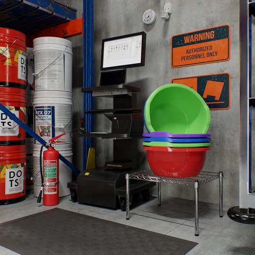 21" Deep x 24" Wide x 14" Height Wire Shelving Kit | 1-Tier | NSF Commercial Storage Rack Unit - size: 21" Deep x 24" Wide