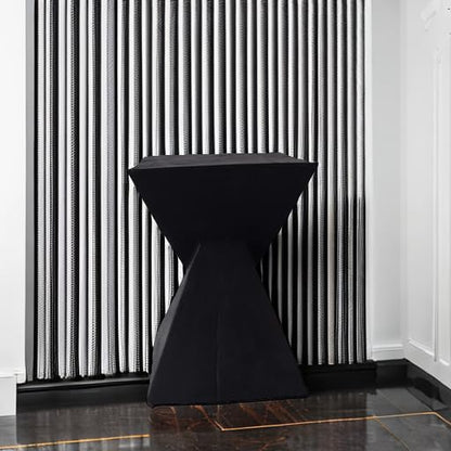 Christopher Knight Home Jerod Light-Weight Concrete Accent Table, Black - color: Black