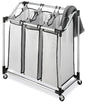Whitmor Chrome Laundry Sorter with Foam Mesh Bags - size: LAUNDRY SORTER