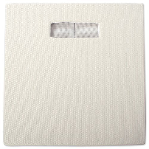 DII Poly-Cube Storage Collection Hard Sided, Collapsible Solid, Small, Off White (Pack of 2) - color: Off White, size: Small Square, 11x11x11" (Pack of 2)