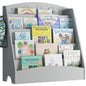 NACHES 5-Tier Kids Bookshelf - Toddler Book Display Shelves, Montessori Bookshelf for Kindergarten, Nursery, Bedrooms, Classrooms - Wooden Children Book Display, Grey - color: Grey