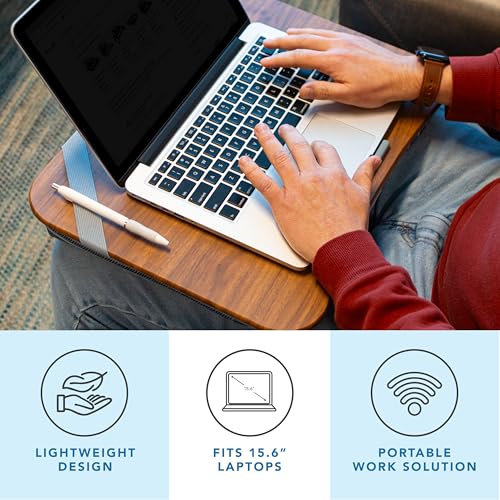 LAPGEAR Designer Lap Desk – Arrow Stripes, Fits 15.6” Laptops - color: Arrow Stripes, size: Single Lap Desk