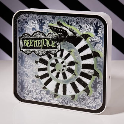 Numskull Official Beetlejuice Acrylic Logo Desk Lamp Wall Light for Bedroom, Office, Home, Study, Work - for Fans of Beetlejuice Merchandise - color: Blue