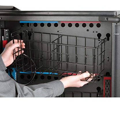 Tripp Lite 45-Port AC Mobile Charging Cart Storage Station for Chromebooks, iPads, Laptops, Tablets, Black (CSC45AC) - size: 45 AC Port, style: Cart