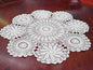 Damanni Cotton Handmade Crochet Lace Tablecloth Doilies Doily,Round,White,31 Inch - color: White, size: 31" (Round)