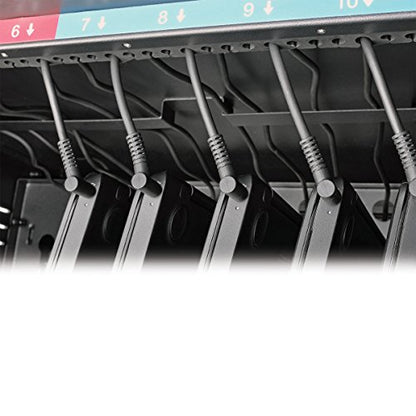 Tripp Lite 36-Port AC Charging Cart Storage Station for Chromebooks, Laptops, & Tablets - Hourly Timer alternates Charging Zones to Help Prevent overloads, 2-Year Warranty (CSC36AC) - size: 36 AC Port, style: Cart