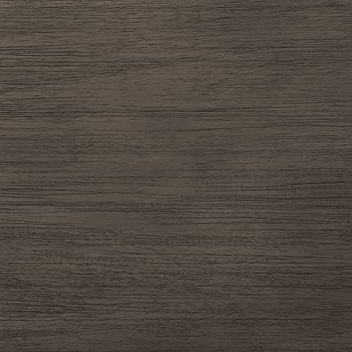 Convenience Concepts French Country Khloe 1 Drawer Accent End Table 14" - Traditional Farmhouse Side Table with Storage Drawer and Shelf for Living Room, Wirebrush Dark Gray - color: Wirebrush Dark Grey