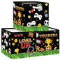 Clastyle Video Game Kid Storage Cube Organizer Set Black Gamepad Closet Clothes Cube Storage Bin Nursery Toddler Toy Box Chest Girl Boy Book Shelf Basket,Pixel Art,11.8x11.8x11.8 in - color: Pixel Art