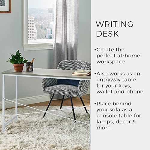 ClosetMaid 4967 Writing Desk or Console Table, Mixed Material, Taupe - color: Taupe