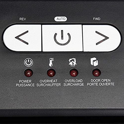 Amazon Basics 18 Sheet Cross Cut Paper, CD, and Credit Card Shredder with 6 Gallon Bin, 30 Minutes Continuous Run Time, Black - color: Black, size: 18 Sheet