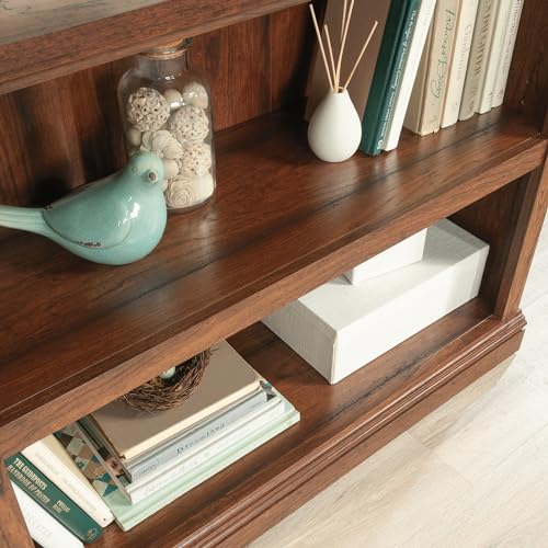 Sauder Miscellaneous Storage 2-Shelf Bookcase/ Book Shelf, Washington Cherry finish - color: Washington Cherry Finish