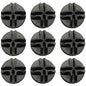 HJ Garden 10PCS Wire Cube Connectors Plastic Wire Grid Cube Storage Shelving Unit Connectors Closet Clasp Buckle Clip for Storage Cabinet DIY Modular Organizer Closet