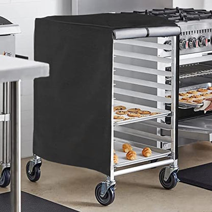 Grehge n Pan Rack Cover, 23x28x32in High Density Waterproof and Dustproof Bread Rack Cover, Bakery Single Rack Covers.