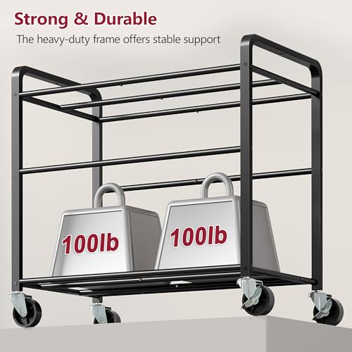350L Extra Large Laundry Cart 6 Section, Grey | Large Capacity, Heavy Duty Lockable Wheels, Sturdy Metal Frame, Leather Patchwork, Removable Bags - color: Grey, size: 6 Bag 350L