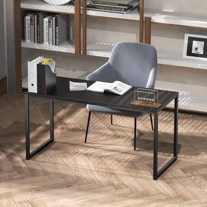 SHW Mission 32-Inch Home Office Computer Desk, Black - color: Black, size: 32-Inch