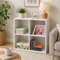 KB Designs - 4-Cube Bookcase, Unit Shelf, Storage Organizer, White - color: White