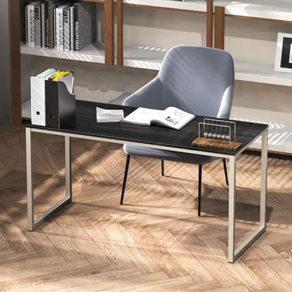 SHW Mission 40-Inch Home Office Computer Desk, Espresso - color: Espresso, size: 40-Inch