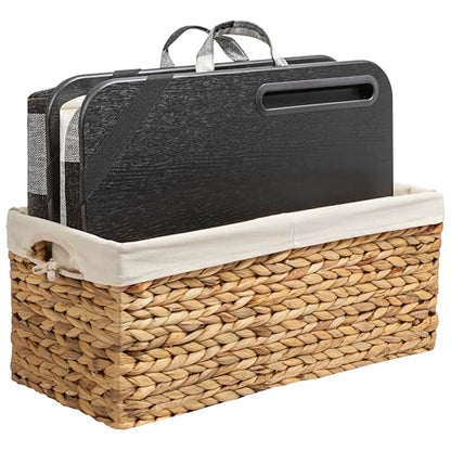 LAPGEAR Designer Lap Desk – Buffalo Check, 2-Pack with Storage Basket - color: Buffalo Check, size: 2-Pack + Basket