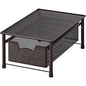Simple Houseware Stackable Cabinet Basket Drawer Organizer, Bronze - color: Bronze, size: 1-Tier
