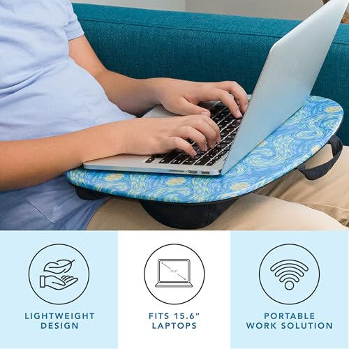 LAPGEAR MyStyle Lap Desk – Starry Blue, Fits 15.6” Laptops - color: Starry Blue