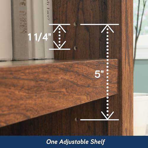 Sauder Miscellaneous Storage 2-Shelf Bookcase/ Book Shelf, Washington Cherry finish - color: Washington Cherry Finish