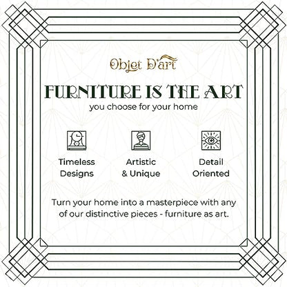 OBJET D'ART Rhodes Small Round Gold End Table, 21" H | Vintage Metal Accent, Side Table, Pedestal, Cocktail, Drink Table, Living Room, Small Spaces, Modern Look, Quality Build - style: Rhodes