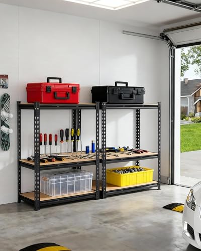Heavy Duty 3-Tier Adjustable Metal Storage Shelving Unit – 60" L x 24" W x 36" H, 1320 lbs Capacity, Industrial Freestanding Utility Rack for Garage, Basement, Workshop, Warehouse - size: 150*60*91.2
