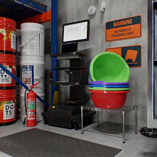 18" Deep x 24" Wide x 14" Height Wire Shelving Kit | 1-Tier | NSF Commercial Storage Rack Unit - size: 18" Deep x 24" Wide