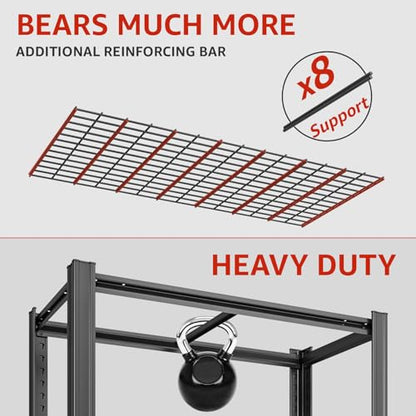 5 Tier Metal Shelving Unit, Adjustable Storage Shelves, 84" H x 55" W x 24" D Heavy Duty Garage Shelves for Warehouse, Basement, Kitchen, Pantry, Living Room, Black (5T 84 * 55 * 24) - size: 5T 55" W x 24" D x 84" H