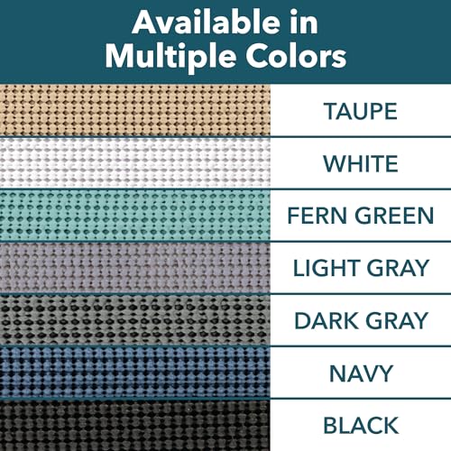 EasyLiner Select Grip Shelf Liner - Easy to Install & Cut to Fit - Non Slip, Non Adhesive, Drawer Shelf & Cabinet Liner for Kitchen, Bathroom, Pantry Cupboards, 20 in x 6 ft (1 Roll), 6 ft, Black - color: Black, size: 20" x 6'