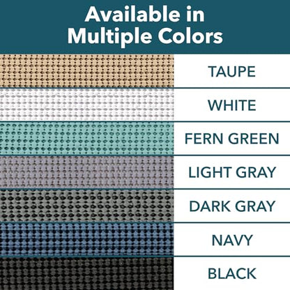EasyLiner Select Grip Shelf Liner - Easy to Install & Cut to Fit - Non Slip, Non Adhesive, Drawer Shelf & Cabinet Liner for Kitchen, Bathroom, Pantry Cupboards, 20 in x 6 ft (1 Roll), 6 ft, Black - color: Black, size: 20" x 6'