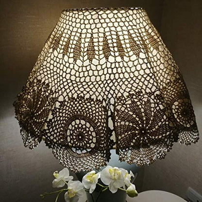 Damanni Cotton Handmade Crochet Lace Tablecloth Doilies Doily,Round,White,27 Inch - color: White, size: 27" (Round)