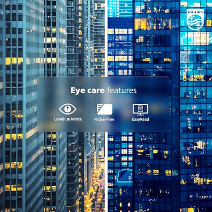 Philips 22 Inch Computer Monitor FHD 100Hz VA VESA Flicker-Free, 221V8LB | 1920×1080 LED Monitor, 4ms GtG, Adaptive Sync, HDMI 1.4, Tilt Adjust, Low Blue Light, 4yr Advance Replacement Warranty - size: 22 inch 100Hz