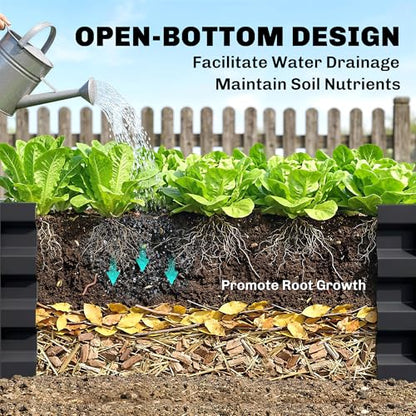 Outsunny Galvanized Raised Garden Bed, 4' x 4' x 1' Metal Planter Box, for Growing Vegetables, Flowers, Herbs, Succulents, Gray - color: Gray, size: 4' x 4' x 1'