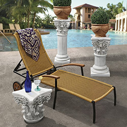 Design Toscano The Corinthian Pillar, Large - size: Large, style: Corinthian