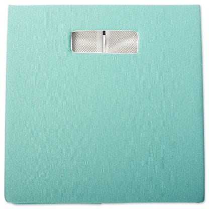 DII Poly-Cube Storage Collection Hard Sided, Collapsible Solid, Small, Aqua (Pack of 2) - color: Blue, size: Small Square, 11x11x11" (Pack of 2)